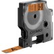 ETICHETTE DURABLE D1 DYMO NERO/ARANCIO PERMANENTE