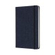 TACUUINO DENIM L A RIGHE PRUSSIAN BLUE MOLESKINE