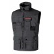 GILET CON TASCA P/CELL.  GREY METEORITE TG.XL