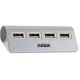 HUB 4 PORTE USB 2.0 ALLUMINIO NILOX