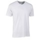 T-SHIRT COLLO V BIANCO   TG.XL 100% COTONE