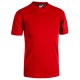 T-SHIRT SCOLLO A V V-TEX ROSSA TAGLIA M