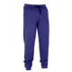 PANTALONE FELPA COTONE   TG.L BLU NON GARZATO