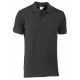 POLO PIQUET CLUB NERO TG.XXL 100% COTONE