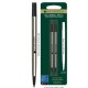 Blister 2 refill in metallo per ROLLER Parker  NERO PUNTA FINE