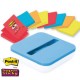 DISPENSER VAL +8 ricarche Post-itSuper Sticky Z-Notes colori ass. 76x76mm