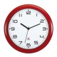 OROLOGIO DA PARETE HORNEW 30cm ROSSO Alba