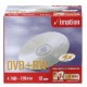 SCATOLA 10 DVD+RW 4X 4.7GB 2ORE SERIGRAFATO