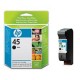 CARTUCCIA A GETTO DINCHIOSTRO HP N.45 NERO 42ML