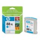 CARTUCCIA GETTO D HP 88 CIANO