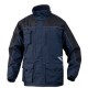 PARKA IMBOTTITO Finnmark Tg. L blu/nero