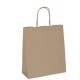 25 SHOPPERS CARTA BIOKRAFT 36X12X41CM NEUTRO CORDINO AVANA