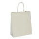 25 SHOPPERS CARTA BIOKRAFT 26X11X34,5CM TWISTED SABBIA