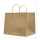 25 SHOPPERS CARTA KRAFT 32X20X33CM TWISTED LARGE AVORIO