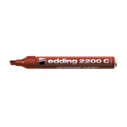 PERMANENT MARKER EDDING  2200C MARRONE