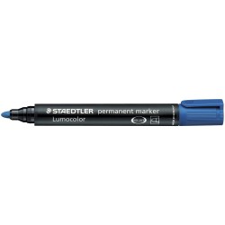 MARCATORE PERMANENTE BLU STAEDTLER LUMOCOLOR 352