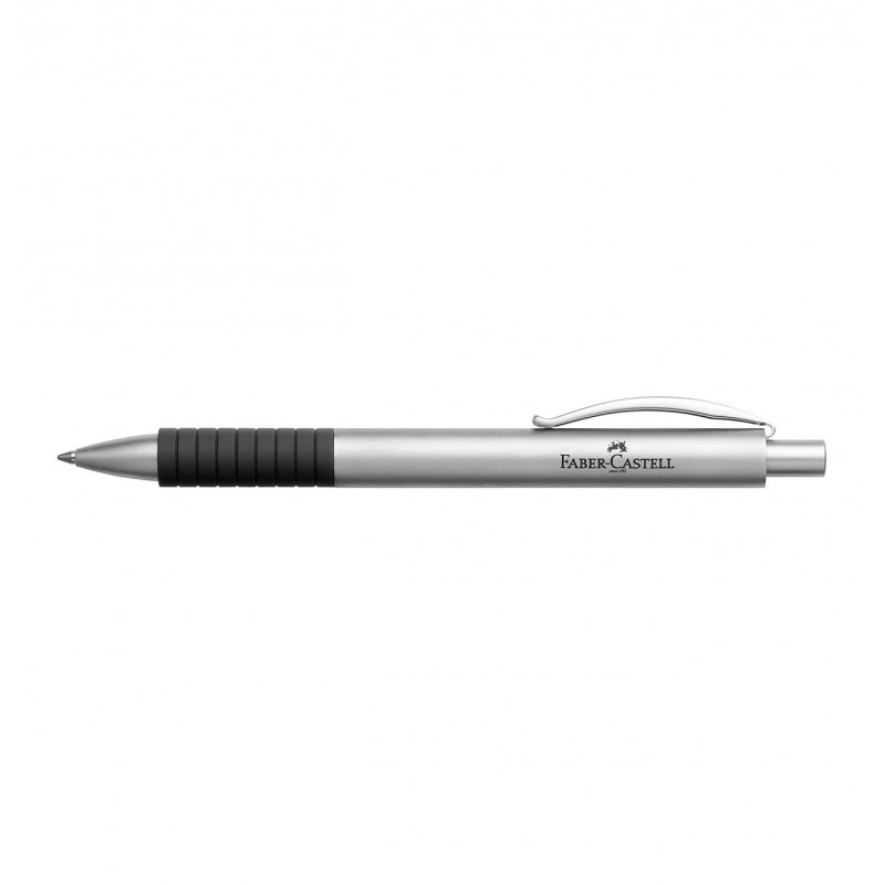 PENNA A SFERA BASIC METAL ANTRACITE FABER-CASTELL