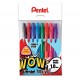 TASCHINA 8 PENNE A SFERA PENTEL WOW BK440 8 COLORI