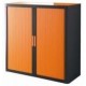 MOBILETTO EASYOFFICE     NERO/ARANCIO 110X41,5X104