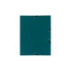 CARTELLA PPL CON ELASTICO 24x32CM VERDE