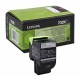 TONER NERO LEXMARK 702K 1000 PAGINE