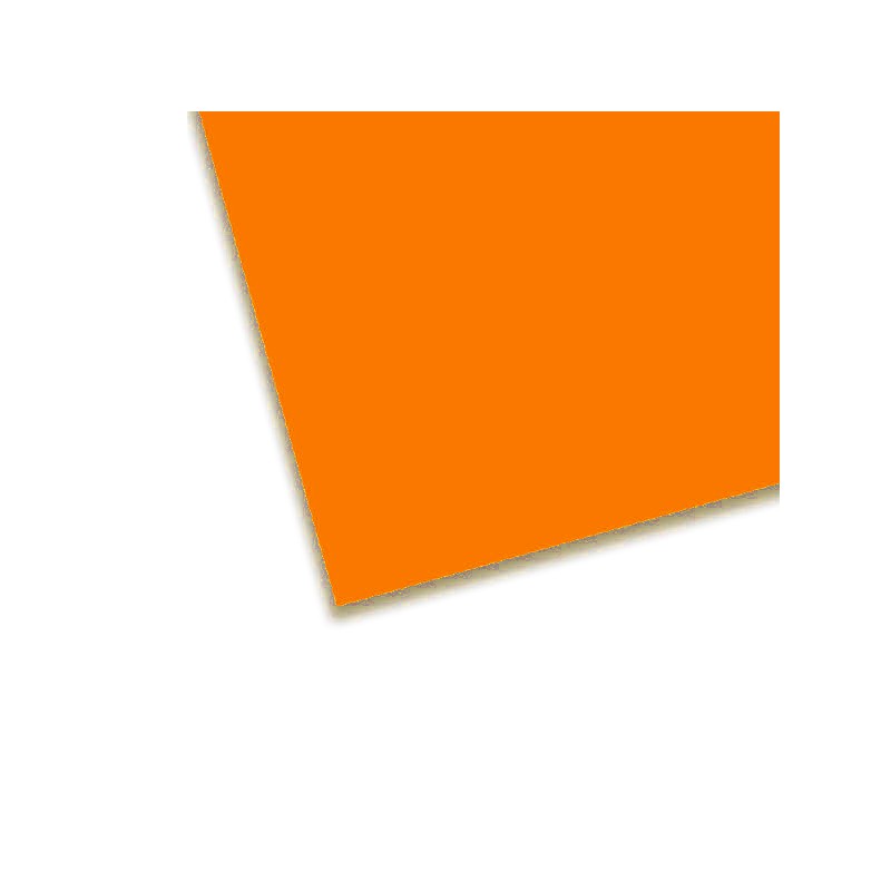 Cartoncino ondulato arancio